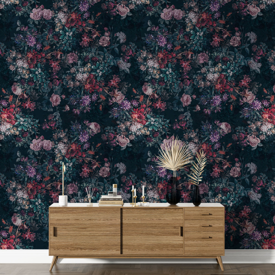 Papel pintado con motivos XL - Motivo floral