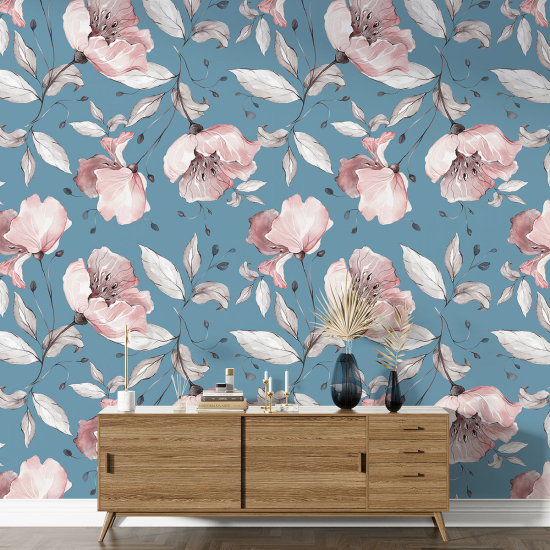 Papel pintado con motivos XL - Motivo floral