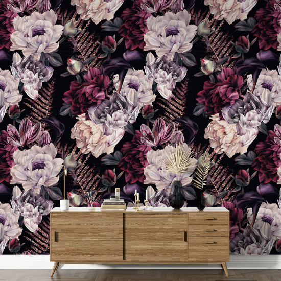 Papel pintado con motivos XL - Motivo floral