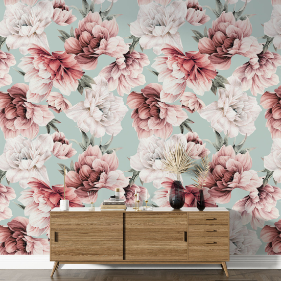Papel pintado con motivos XL - Motivo floral