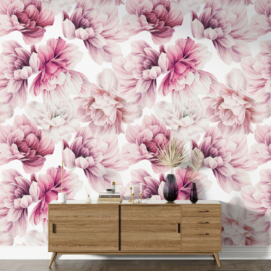 Papel pintado con motivos XL - Motivo floral