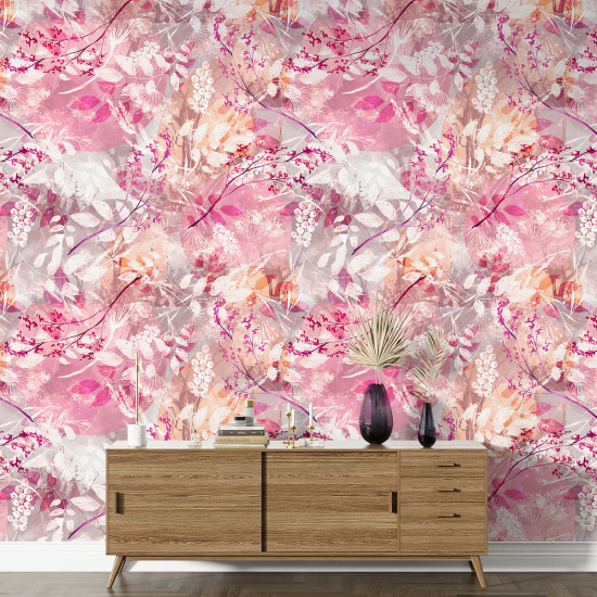 Papel pintado con motivos XL - Motivo floral
