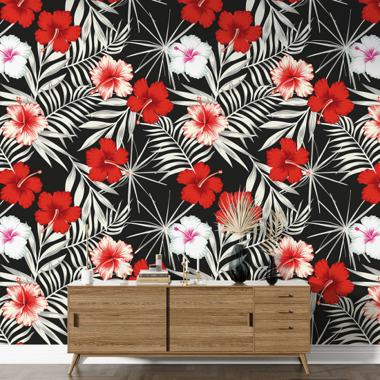 Papel pintado con motivos XL - Motivo floral