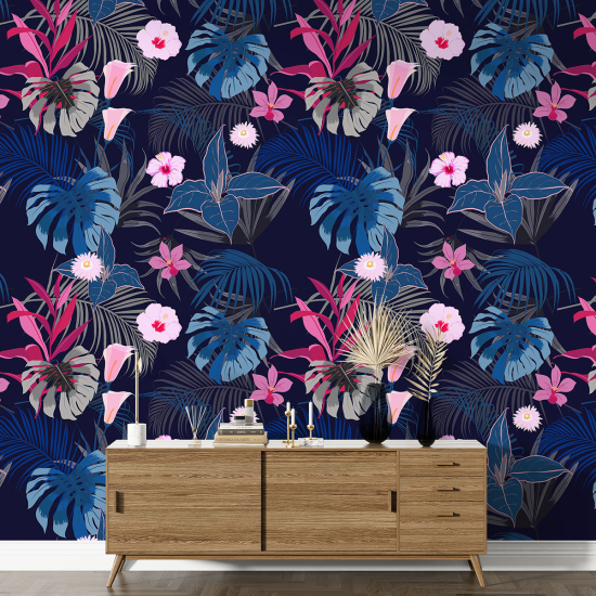 Papel pintado con motivos XL - Motivo floral