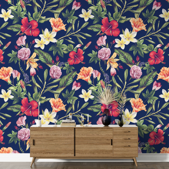Papel pintado con motivos XL - Motivo floral