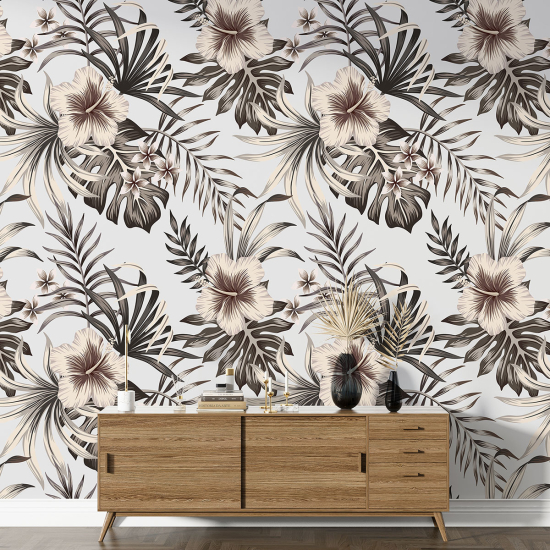Papel pintado con motivos XL - Motivo floral