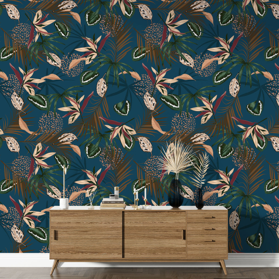 Papel pintado con motivos XL - Motivo floral