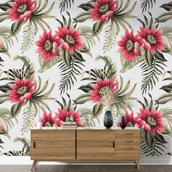Papel pintado con motivos XL - Motivo floral
