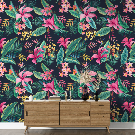 Papel pintado con motivos XL - Motivo floral