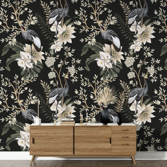 Papel pintado con motivos XL - Motivo floral