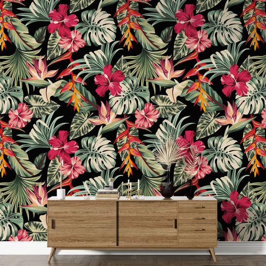 Papel pintado con motivos XL - Motivo floral