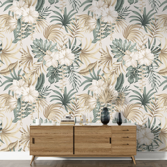 Papel pintado con motivos XL - Motivo floral