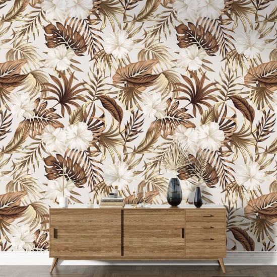 Papel pintado con motivos XL - Motivo floral