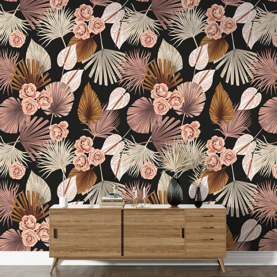 Papel pintado con motivos XL - Motivo floral
