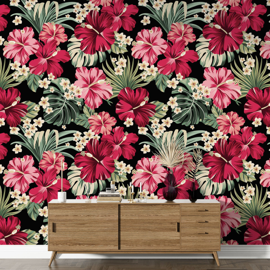 Papel pintado con motivos XL - Motivo floral