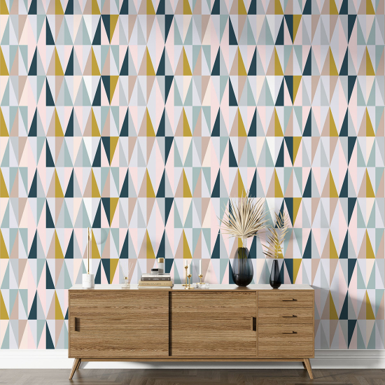 Papel pintado con motivos XL - Motivo geométrico