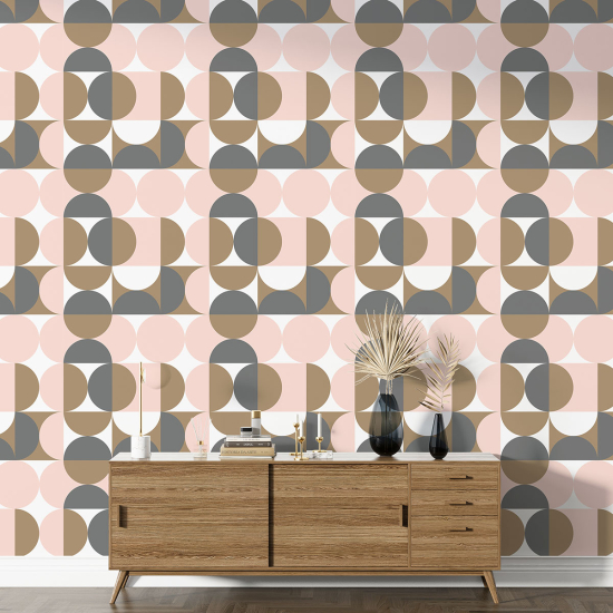 Papel pintado con motivos XL - Motivo geométrico