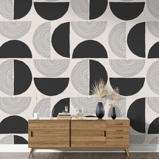 Papel pintado con motivos XL - Motivo geométrico