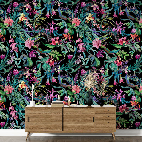 Papel pintado con motivos XL - Motivo tropical