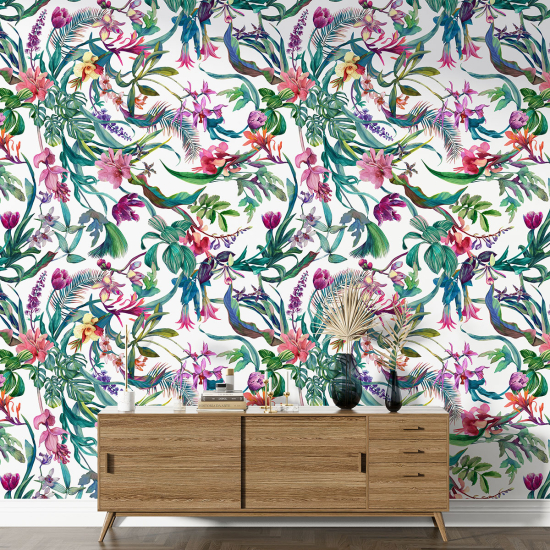 Papel pintado con motivos XL - Motivo tropical