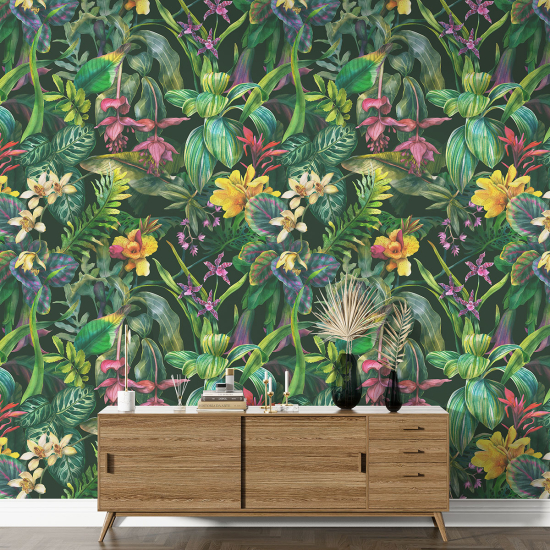 Papel pintado con motivos XL - Motivo tropical