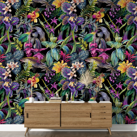 Papel pintado con motivos XL - Motivo tropical