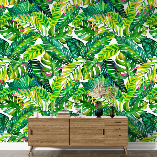 Papel pintado con motivos XL - Motivo tropical