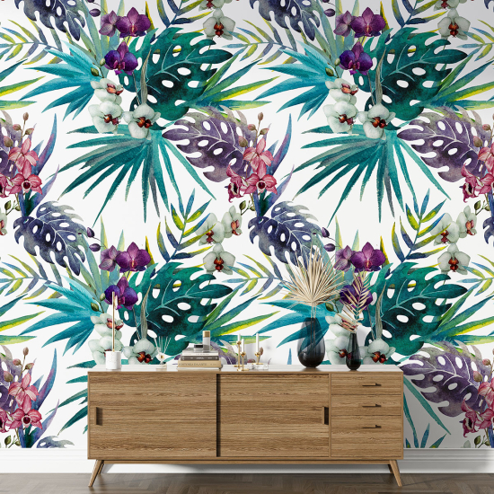 Papel pintado con motivos XL - Motivo tropical