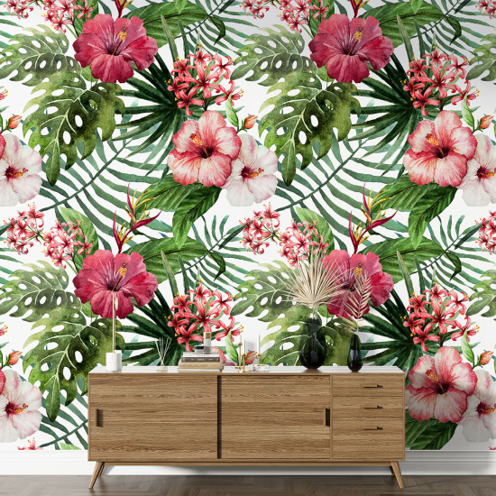 Papel pintado con motivos XL - Motivo tropical