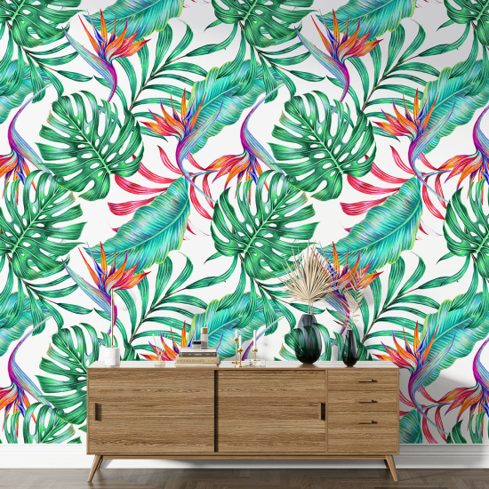 Papel pintado con motivos XL - Motivo tropical