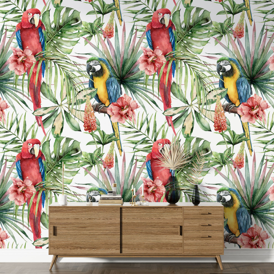 Papel pintado con motivos XL - Motivo tropical