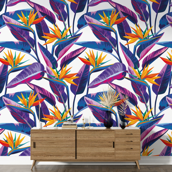 Papel pintado con motivos XL - Motivo tropical