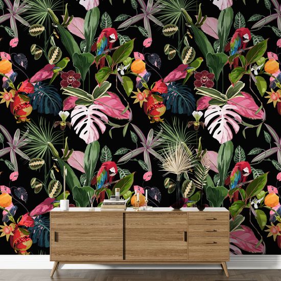 Papel pintado con motivos XL - Motivo tropical