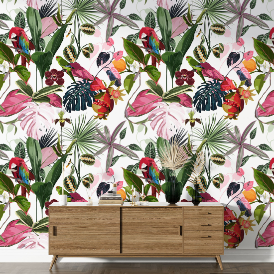 Papel pintado con motivos XL - Motivo tropical