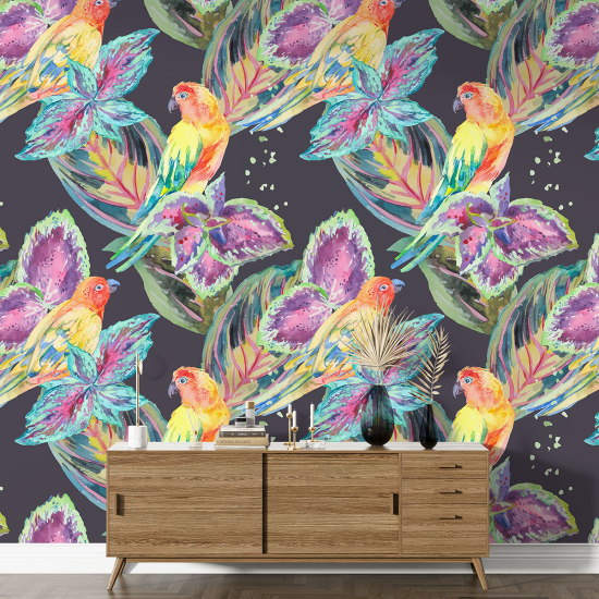 Papel pintado con motivos XL - Pájaros