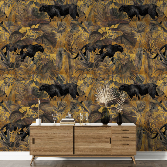 Papel pintado con motivos XL - Panteras Negras