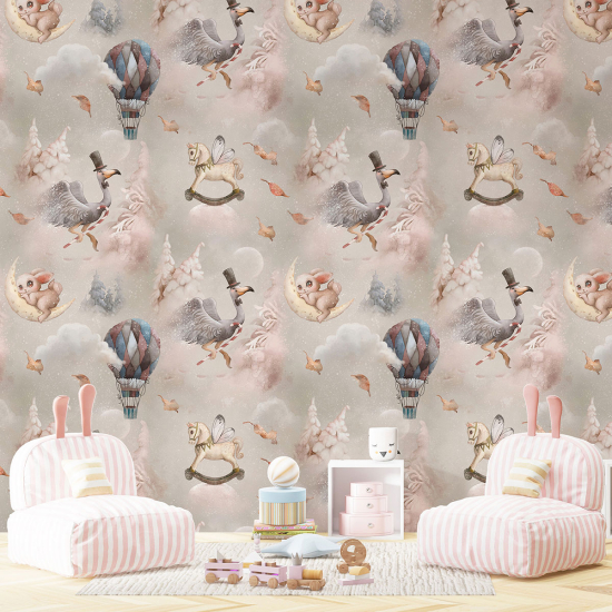 Papel pintado con motivos XL para niños - infantil - Motivo Infantil