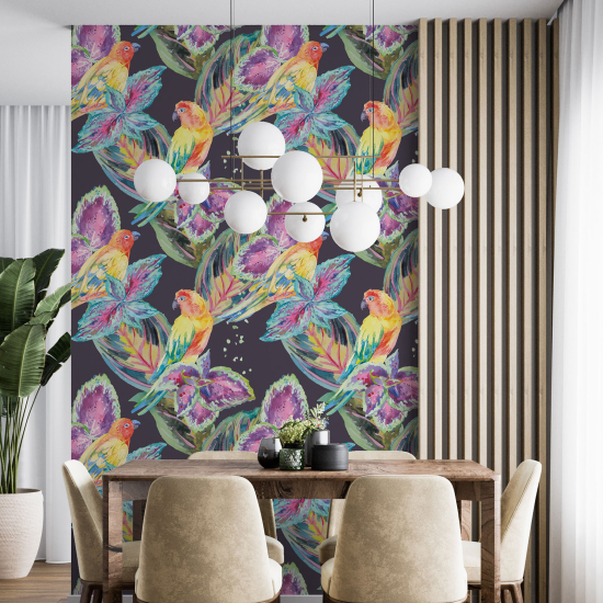 Papel pintado - Loros