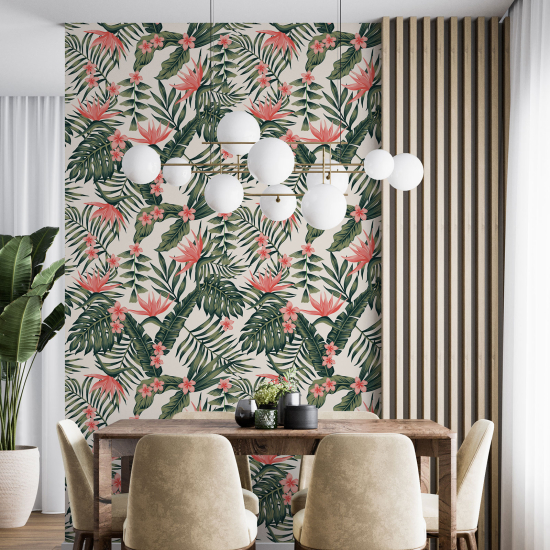 Papel pintado - Motivo botánico