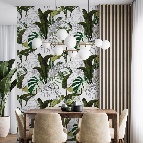 Papel pintado - Motivo botánico