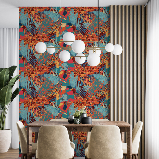 Papel pintado - Motivo botánico