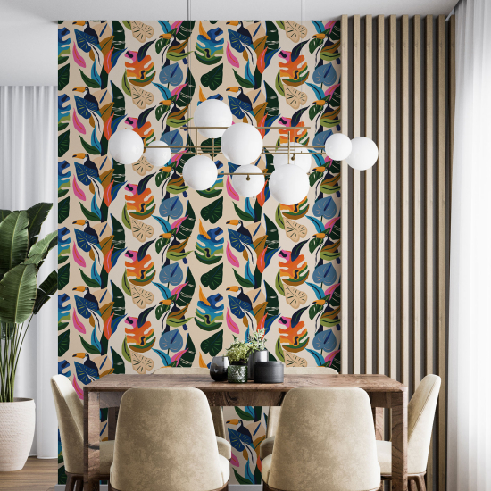 Papel pintado - Motivo botánico