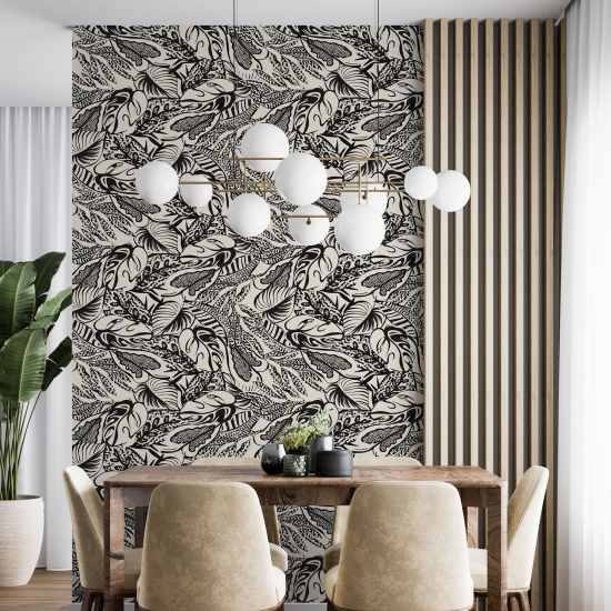 Papel pintado - Motivo botánico