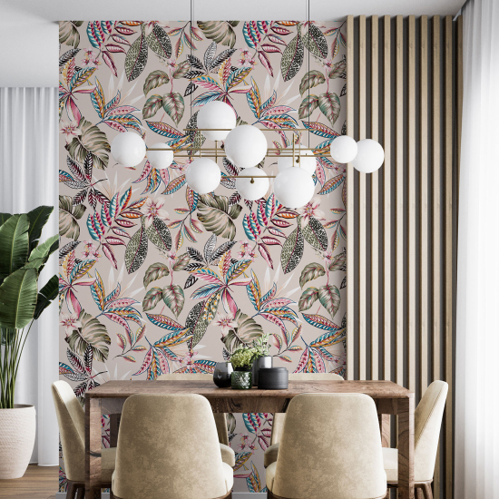 Papel pintado - Motivo botánico