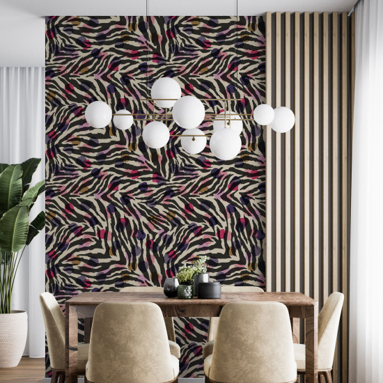 Papel pintado - Motivo de cebra