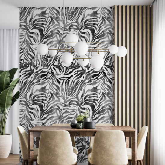 Papel pintado - Motivo de cebra