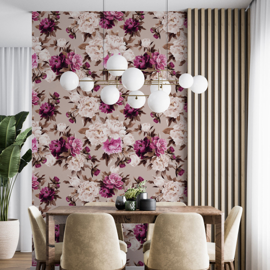 Papel pintado - Motivo floral