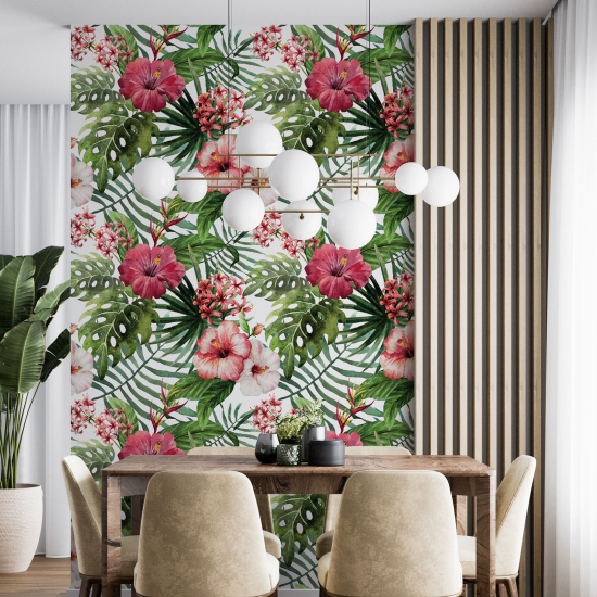 Papel pintado - Motivo floral