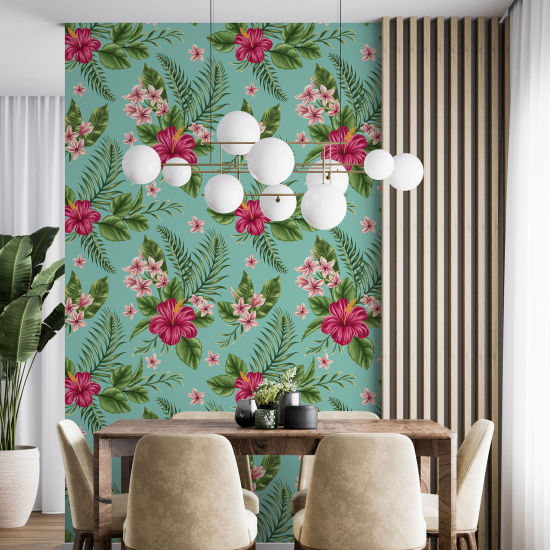 Papel pintado - Motivo floral