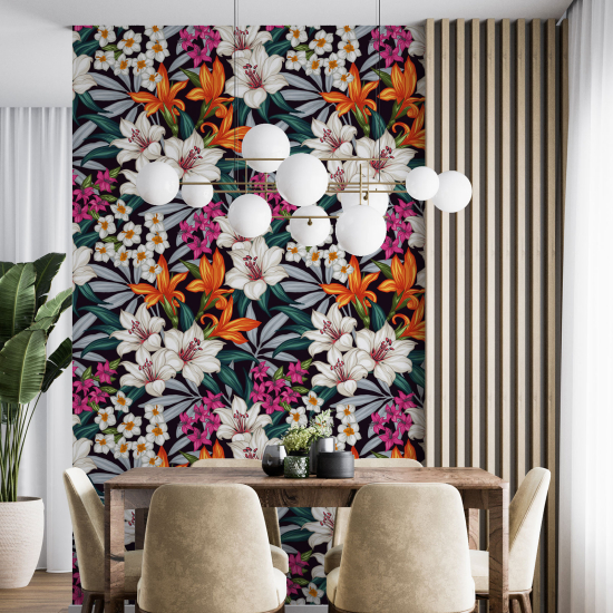 Papel pintado - Motivo floral